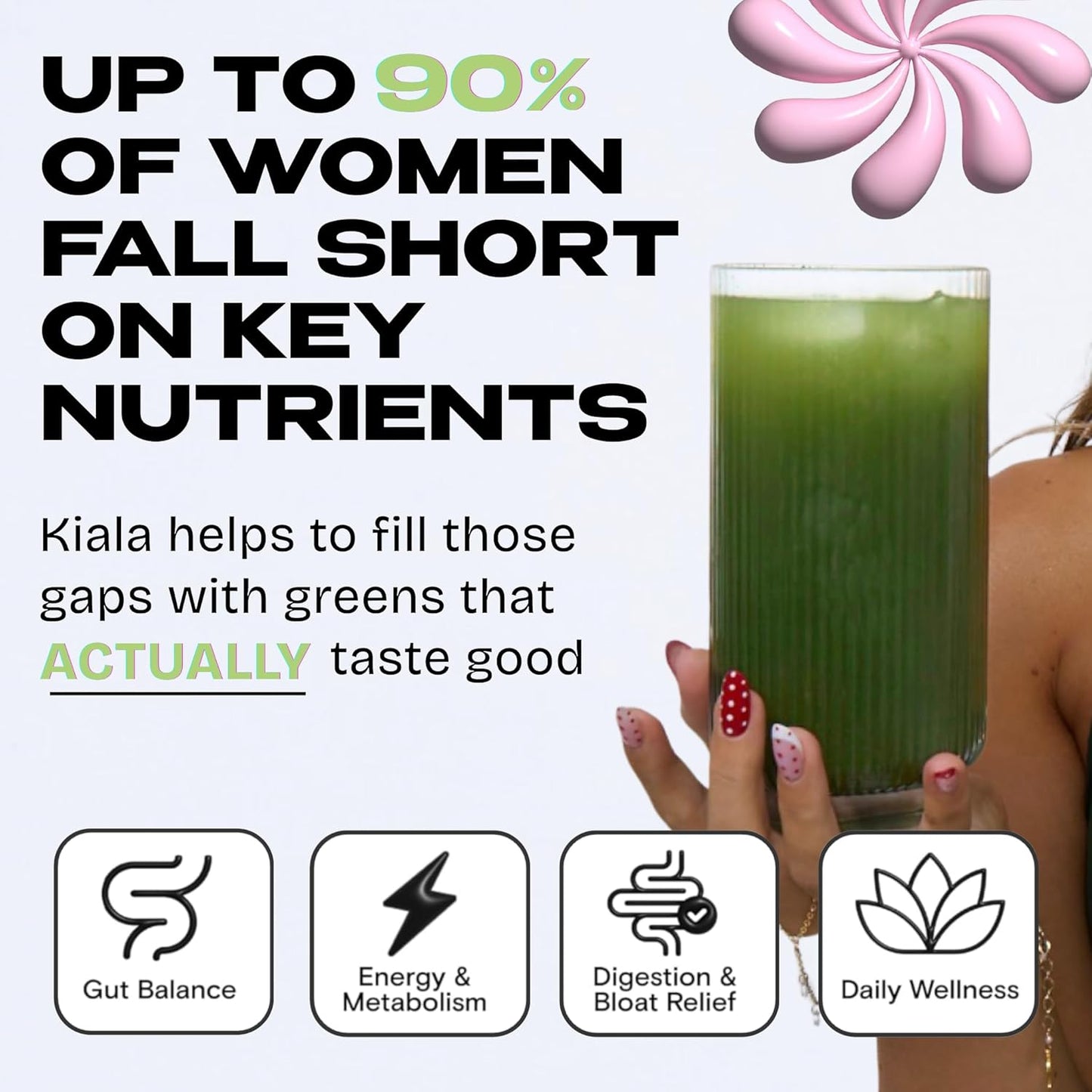 Super Greens Organic Powder with Spirulina & Chlorella