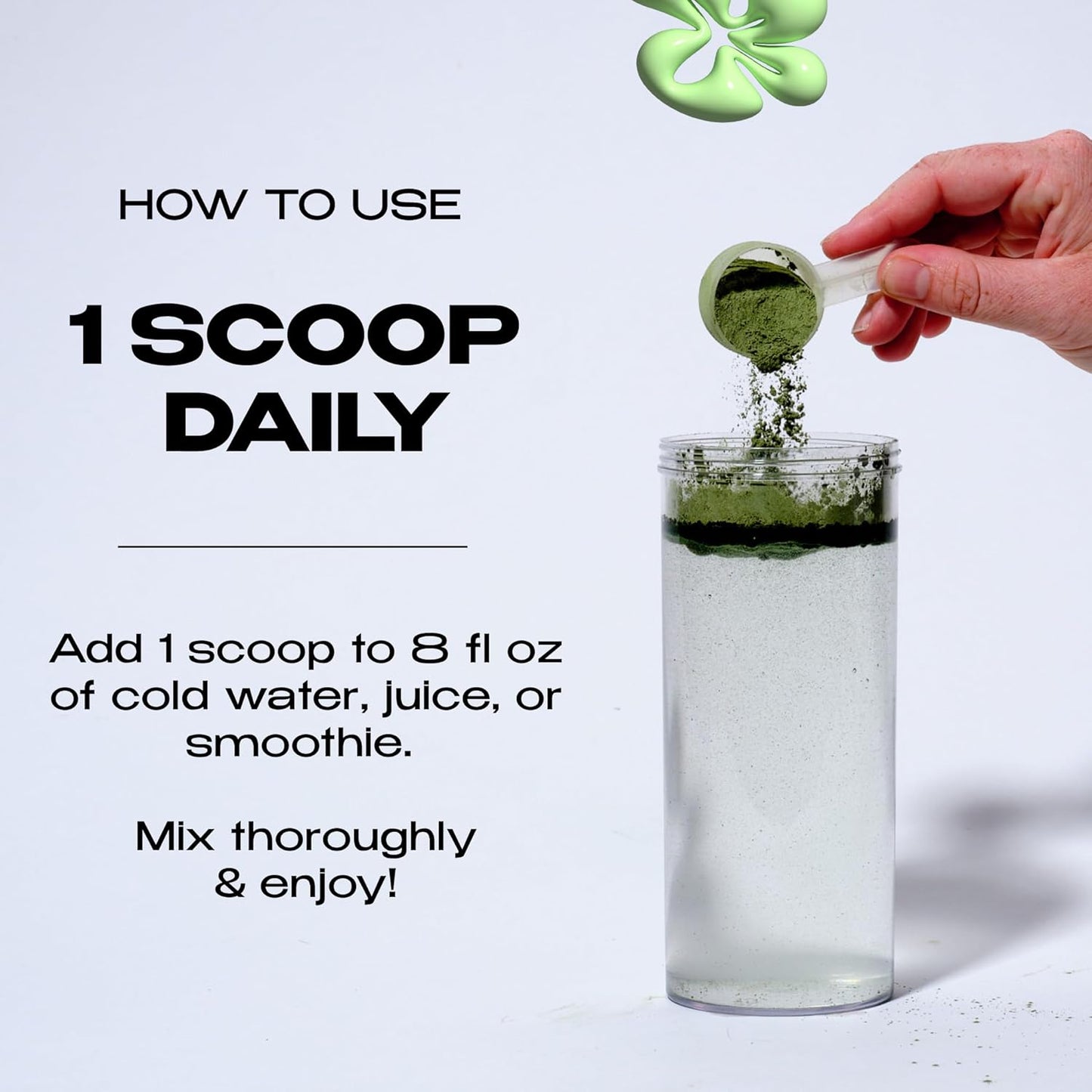 Super Greens Organic Powder with Spirulina & Chlorella